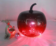 Halloween Glass Pumpkin 8.7'' Apple Cherry Wine Red Wedding Party Light Deal For Any Occasion