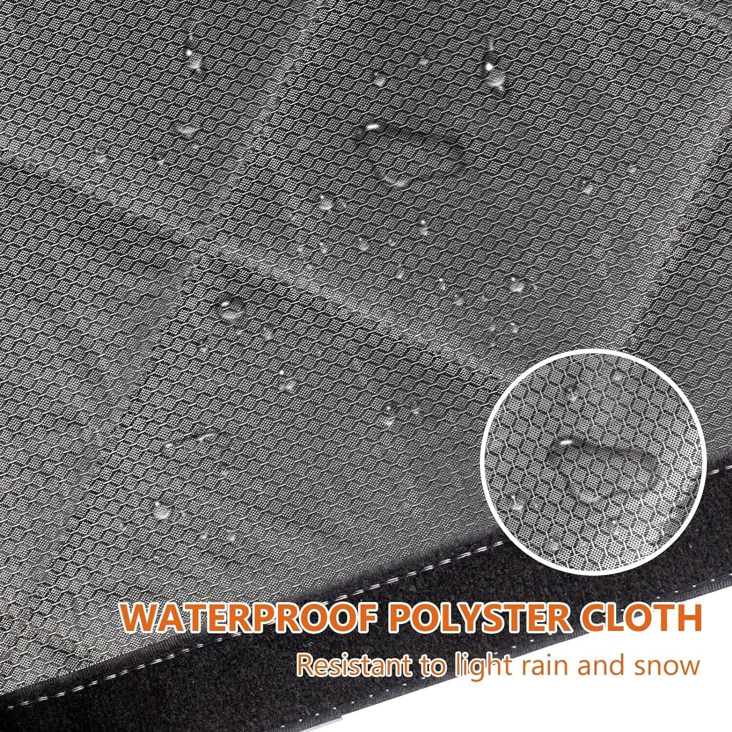 Magnetic Thermal Insulated Waterproof Door Curtain Fits Door 110X220CM