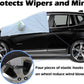Car Cover Magnetic Snow Sun Protector Waterproof Windscreen Two Mirror Covers