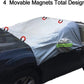 Car Cover Magnetic Snow Sun Protector Waterproof Windscreen Two Mirror Covers Unbranded