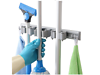 Wall Mount Mop and Broom Holder Heavy Duty Tool Organizer for Home Garden Garage