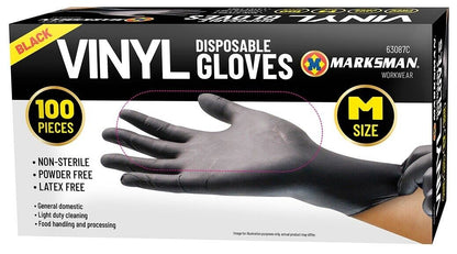 Disposable Gloves Powder Latex Vinyl Free Medical Work Tattoo 100Pieces