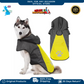 Dog Jacket Waterproof Lightweight Vest Raincoats Yellow Size L