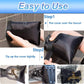 Large Outside Tap Covers Strong Waterproof for Winter Wall Mount Black