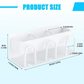 Wall Mounted Toothbrush Holder for Toothbrush Toothpaste Razor Organizer Box Unbranded