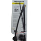 Bike Bicycle Air Pump Travel Airhose SL120 PSI AV and FV velve Black 11.5'' Long