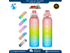 Water Bottle with Time Markings Motivational Leakproof BPA-Free Sport  Bottle 1L
