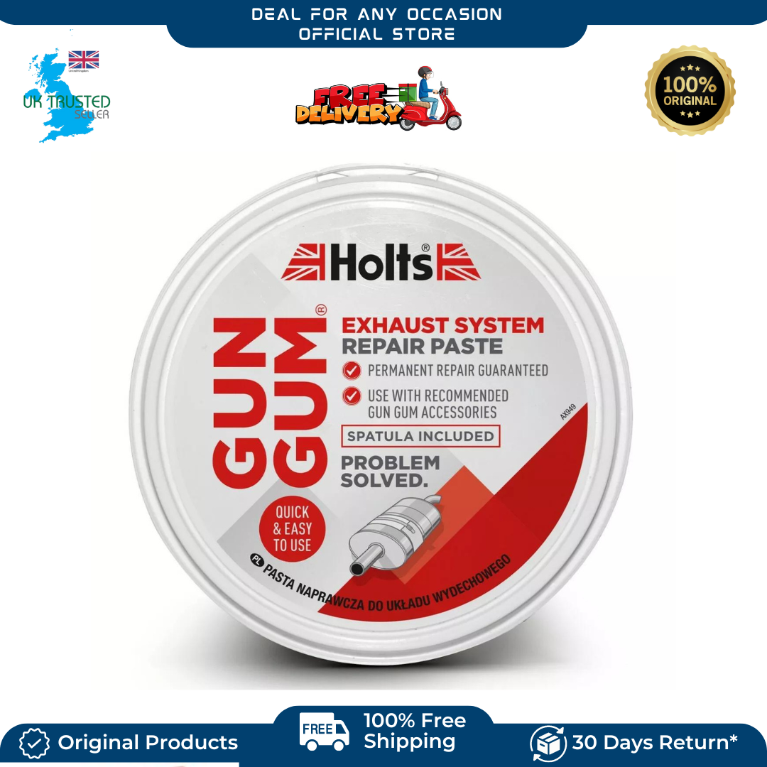 Holts Gun Gum Exhaust Repair Putty Paste Exhaust Hole Repair Paste of 200 g