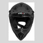 Motorbike Helmet ZOR-X309 XXL Dual Sport ECE 2206 Approved Matt Black Deal For Any Occasion