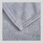 Fleece Blanket Sofa Throw Versatile Warm Fluffy Soft Blankets 140x100cm in Grey