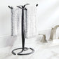 Standing 2 Sided Small Towel Racks Stand Hand Towel Face Cloth Holder