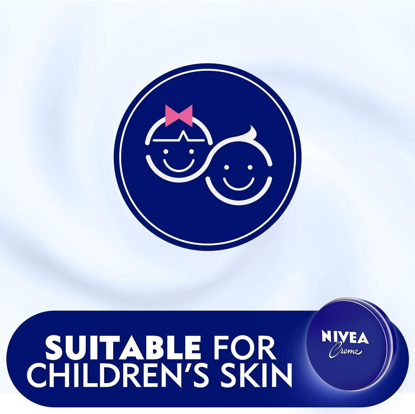 NIVEA Creme Tin Moisturising Cream Intensive Care for Face Body and Hands 60ml