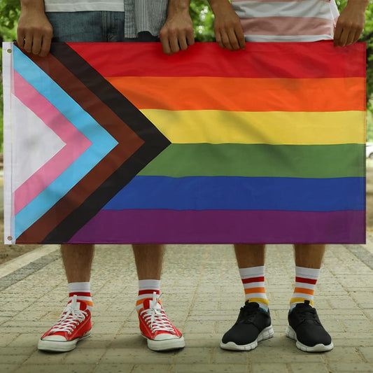 Rainbow Flag LGBTQIA2s+ Love Wins Festival Street Party 3 x 5 Foot