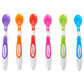 Munchkin Soft Tip Toddler & Baby Spoons, Baby Weaning Spoons Set with Ergonomic Handles, Dishwasher Safe Plastic Cutlery, BPA Free Baby Feeding Spoons & Dessert Spoons for Babies - Pack of 6