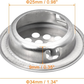 25mm Circular Soffit Vent Round Air Vent Mesh Grille 2 Pack