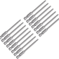 15Pcs T15 Torx Head Screwdriver Bit S2 Steel Magnetic Screw Drive Drill Bit 3''