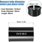 2 Pcs Bicycle Bike Seat Post Tube Adapter Seatpost Reducing Sleeve Adapter