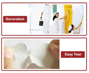 2 Rolls Masking Tape Painting 40Mm X 50M General Purpose Painters Adhesive Decor General
