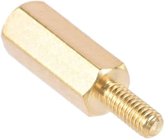 M2.5 X 12Mm 6Mm Male Female Brass Hex PCB Motherboard Spacer Standoff FPV Drone
