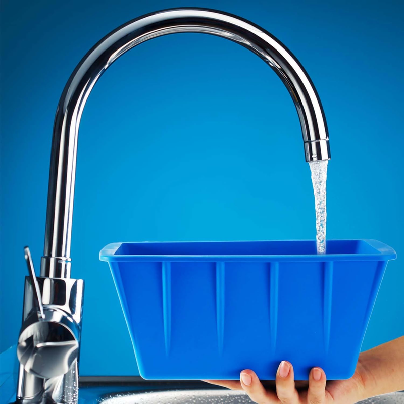 Extra Large Ice Block Dishwasher Safe Silicone Ice Bath Maker Chiller 7lbs 3.2KG