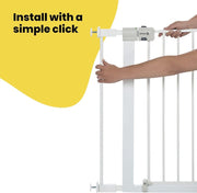 Safety 1st Baby Infant Safety Stair Wall Metal Gate Extension White 7cm Deal For Any Occasion