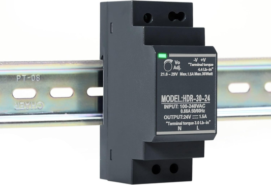 Transformer Din Rail Switching Power Supply HDR-30W-24V 1.5A