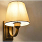 Wall Light Bedside Arm Lamp E14 Socket Fixture Shade Brass Plating 240V