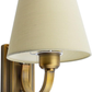 Wall Light Bedside Arm Lamp E14 Socket Fixture Shade Brass Plating 240V