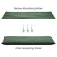 Water Activated Flood Barrier Bags Sandless Sand Bags Flooding 25x120cm 2Pack