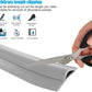 10M Self Adhesive Carpet to Floor Transition Strip Grey Edging Trim Moulding