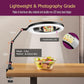 10'' Ring Light with Phone Holder Desk Stand Overhead Tripod for Makeup Video