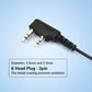 D-Shape Walkie Talkie Earpiece Mic Headset for Kenwood Baofeng UV-5R 777 888S