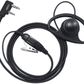 D-Shape Walkie Talkie Earpiece Mic Headset for Kenwood Baofeng UV-5R 777 888S