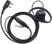 D-Shape Walkie Talkie Earpiece Mic Headset for Kenwood Baofeng UV-5R 777 888S Unbranded