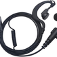 G-Shape Walkie Talkie Earpiece with Mic PTT for Motorola CP040 DP1400 GP88 GP300