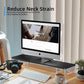 Computer Monitor Stand Metal Riser Laptop Printer PC Desk Adjustable Height