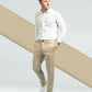 Mens Slim Fit Stretch Trousers Comfortable Work Casual Pants W29/L34