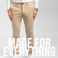 Mens Slim Fit Stretch Trousers Comfortable Work Casual Pants W29/L34