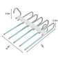Space Saving Clothes Hangers Non-Slip Pants Rack for Jeans Towels Scarves