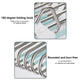 Space Saving Clothes Hangers Non-Slip Pants Rack for Jeans Towels Scarves
