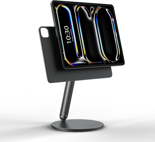 360 Rotating Magnetic Stand fits iPad Pro 11'' M4 2024 Foldable Desk Holder