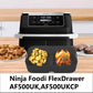 Silicone Liners for Ninja Foodi AF500UK AF500UKCP 10.4L Air Fryer