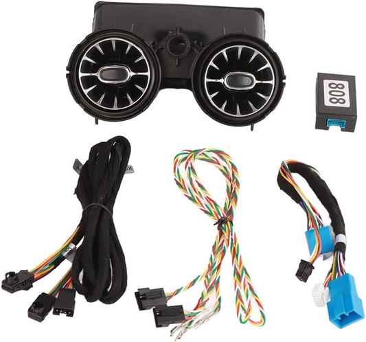 64-Color LED Rear Air Vent Ambient Light Kit for C GLC W205 X253 20192021