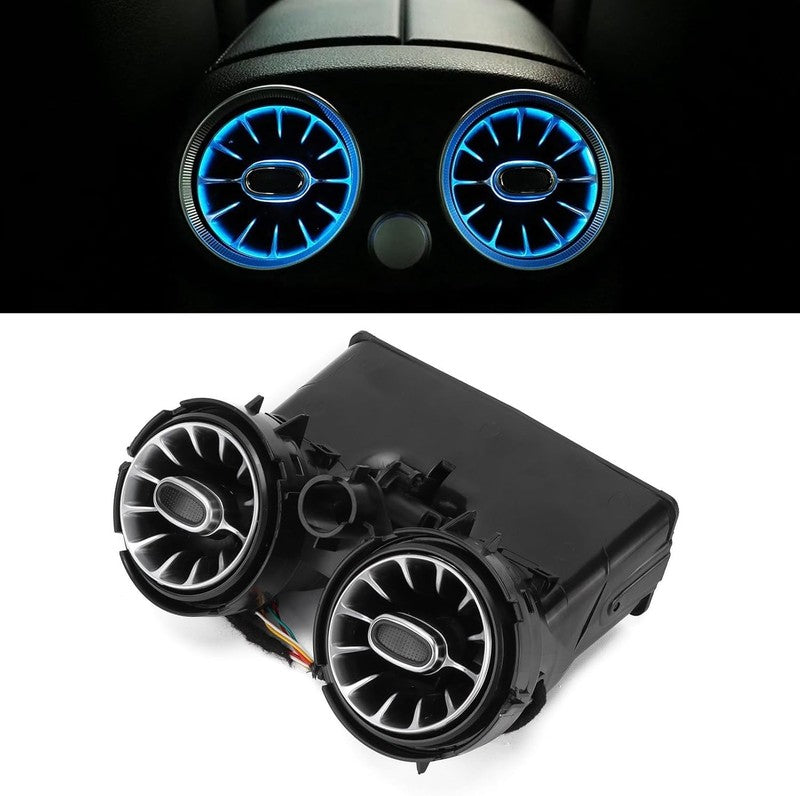 64-Color LED Rear Air Vent Ambient Light Kit for C GLC W205 X253 20192021