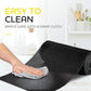 5mx30cm Black Non-Slip Shelf Liner Waterproof Cabinet & Drawer Camping Mat PVC