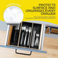 5mx30cm Black Non-Slip Shelf Liner Waterproof Cabinet & Drawer Camping Mat PVC