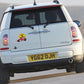 Baby on Board Sticker for MINI Vehicle Decals Child Safety Sticker Car Vehicle