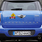 Baby on Board Sticker for MINI Vehicle Decals Child Safety Sticker Car Vehicle