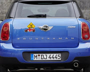 Baby on Board Sticker for MINI Vehicle Decals Child Safety Sticker Car Vehicle Unbranded