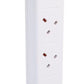 Electric Cable Extension Tower Lead 13amp Plug 10 Way Output Socket 10 Gang 2m